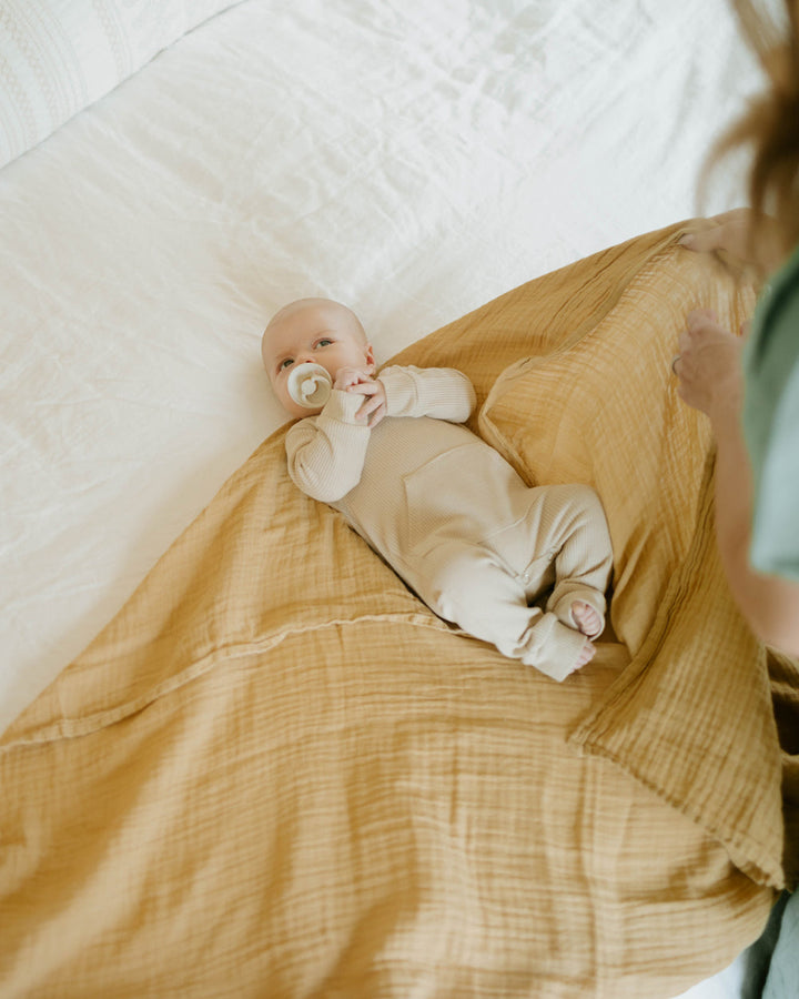Little Unicorn Organic Cotton Muslin Swaddle Blanket 2 Pack | Swallows