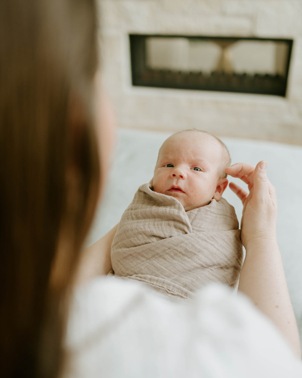 Little Unicorn Organic Cotton Muslin Swaddle Blanket | Driftwood