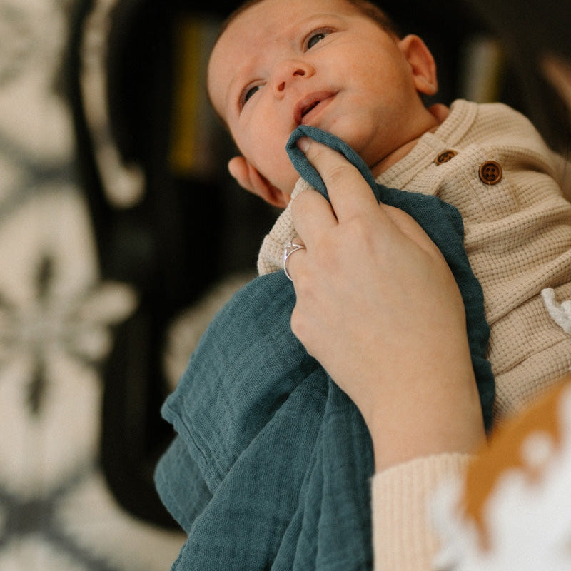 Little Unicorn Cotton Muslin Squares 4 Pack | Fern