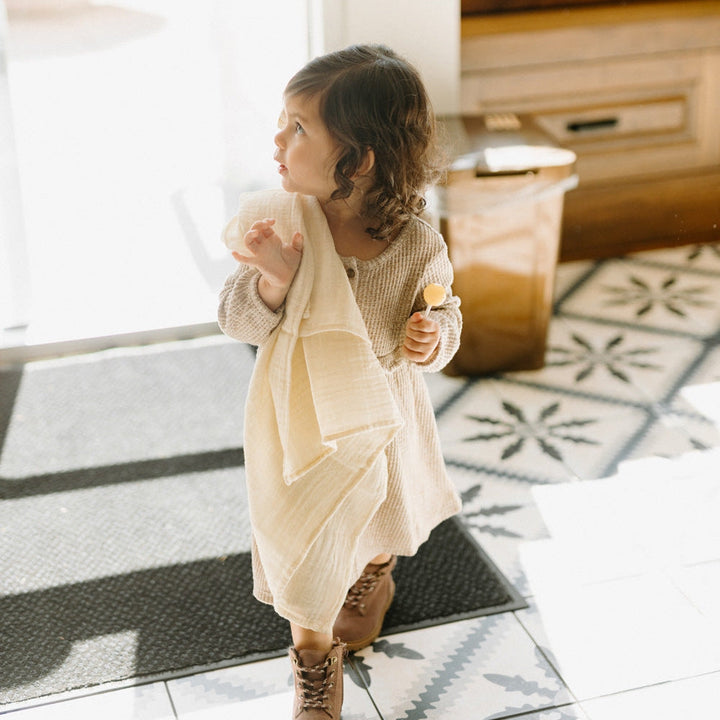 Little Unicorn Cotton Muslin Squares 4 Pack | Fern