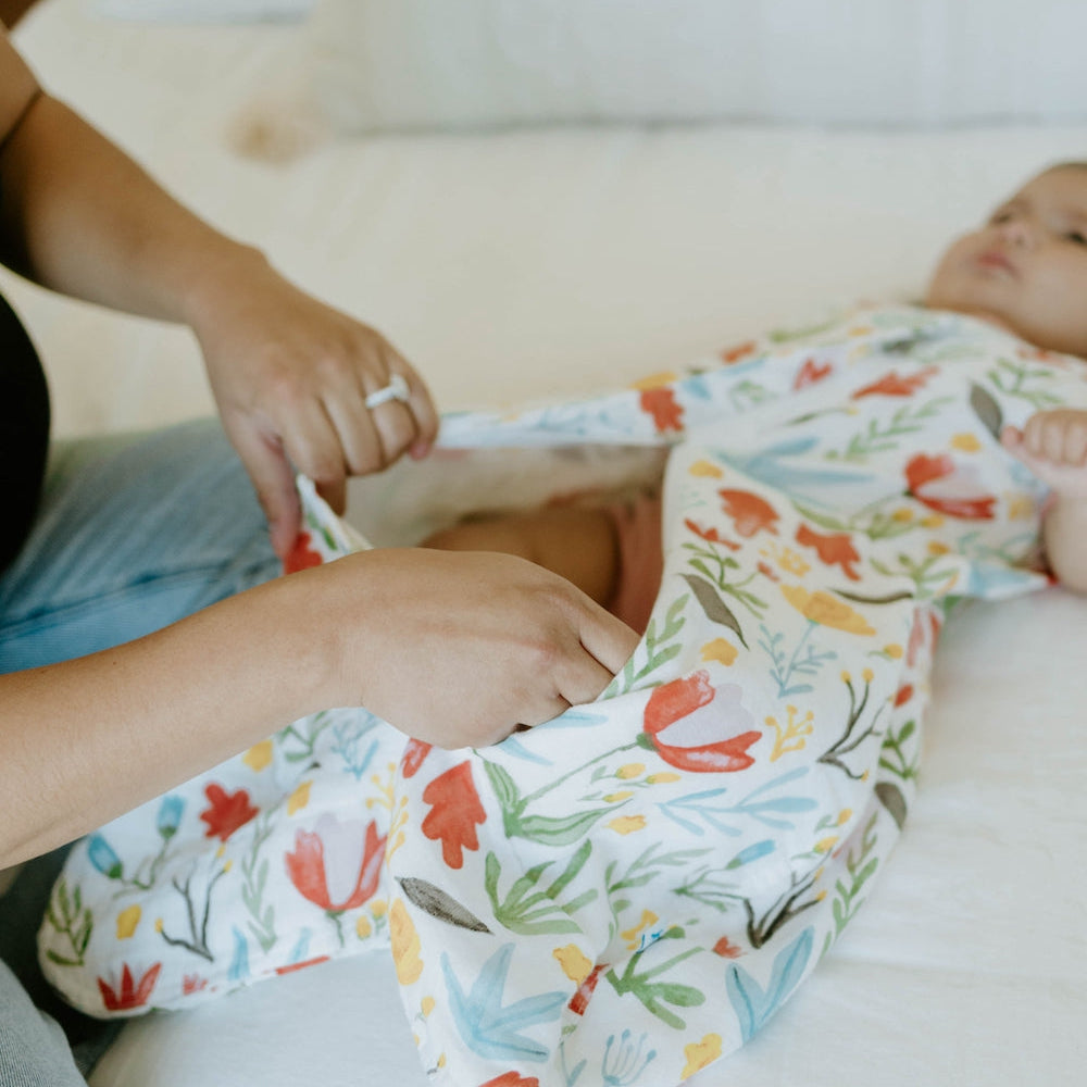 Little Unicorn Cotton Muslin Sleep Bag | Meadow