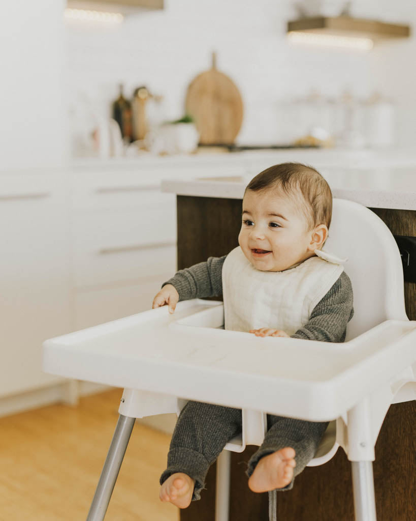 Little Unicorn Cotton Muslin Classic Bib 3 Pack | Fern