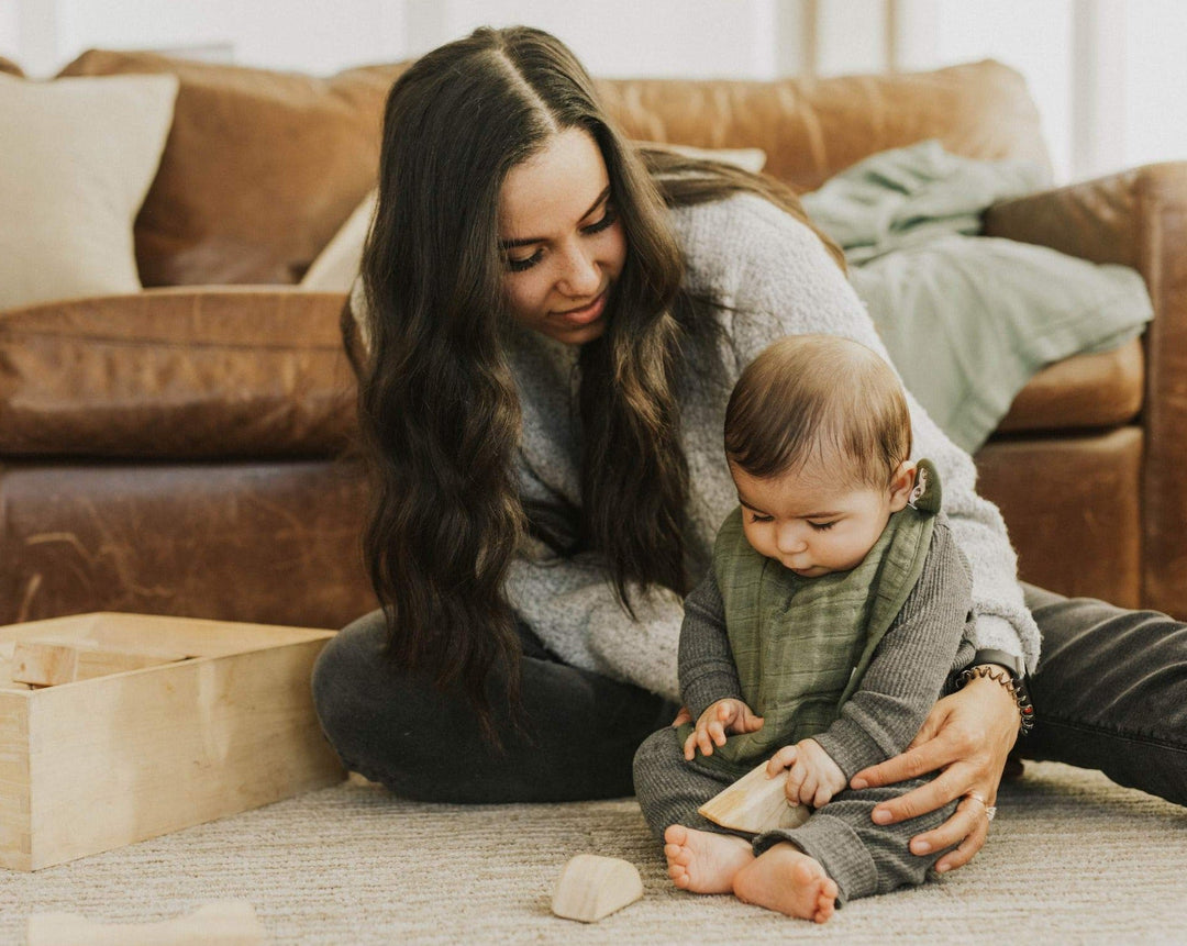 Little Unicorn Cotton Muslin Classic Bib 3 Pack | Forest Friends 2