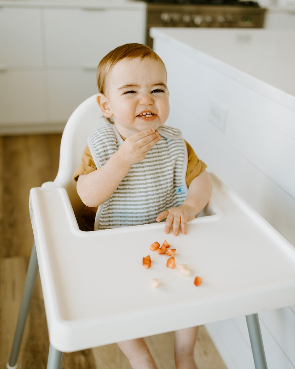 Little Unicorn Cotton Muslin Classic Bib 3 Pack | Dino Friends 2