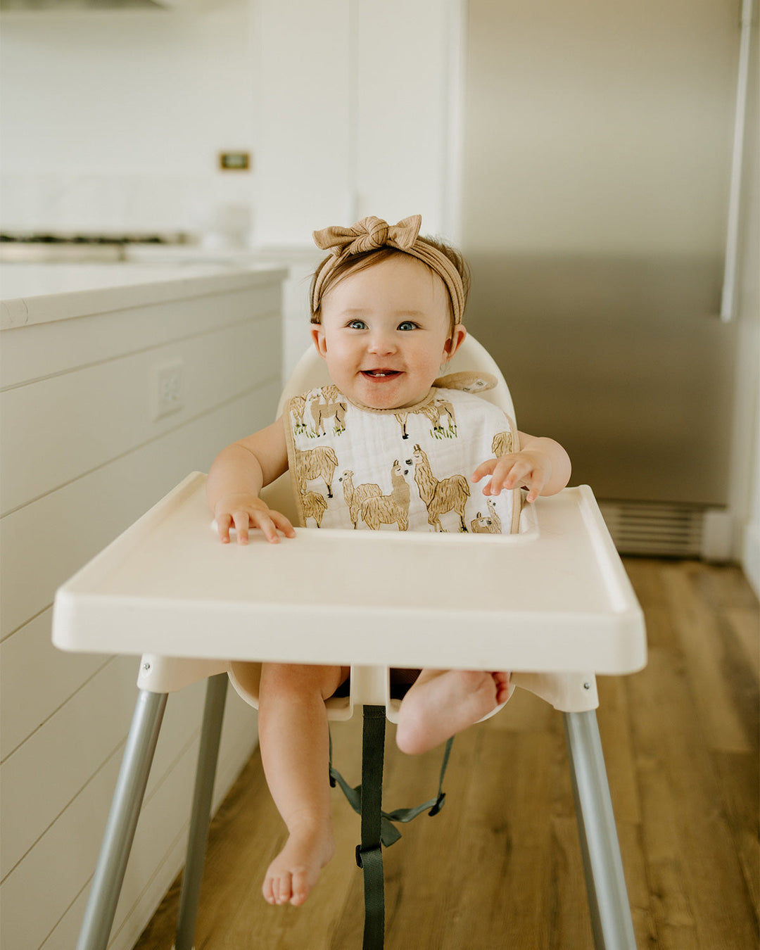 Little Unicorn Cotton Muslin Classic Bib 3 Pack | Llama Llama