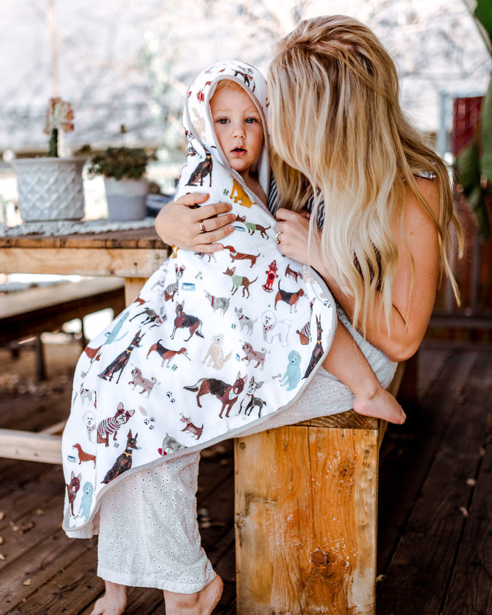 Little Unicorn Infant Hooded Towel | Woof