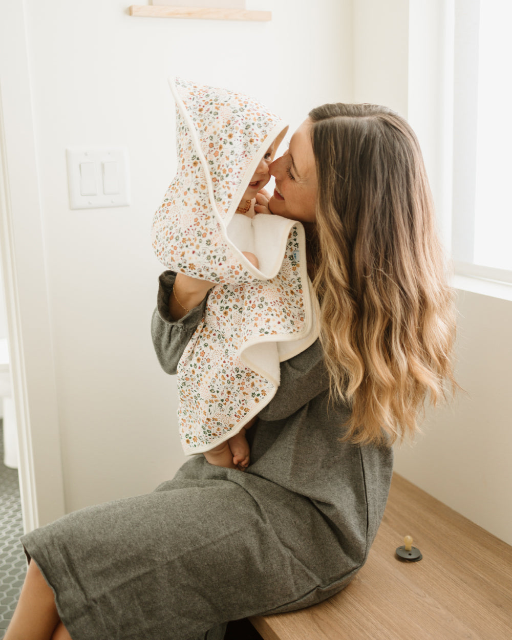 Little Unicorn Infant Hooded Towel | Pressed Petals