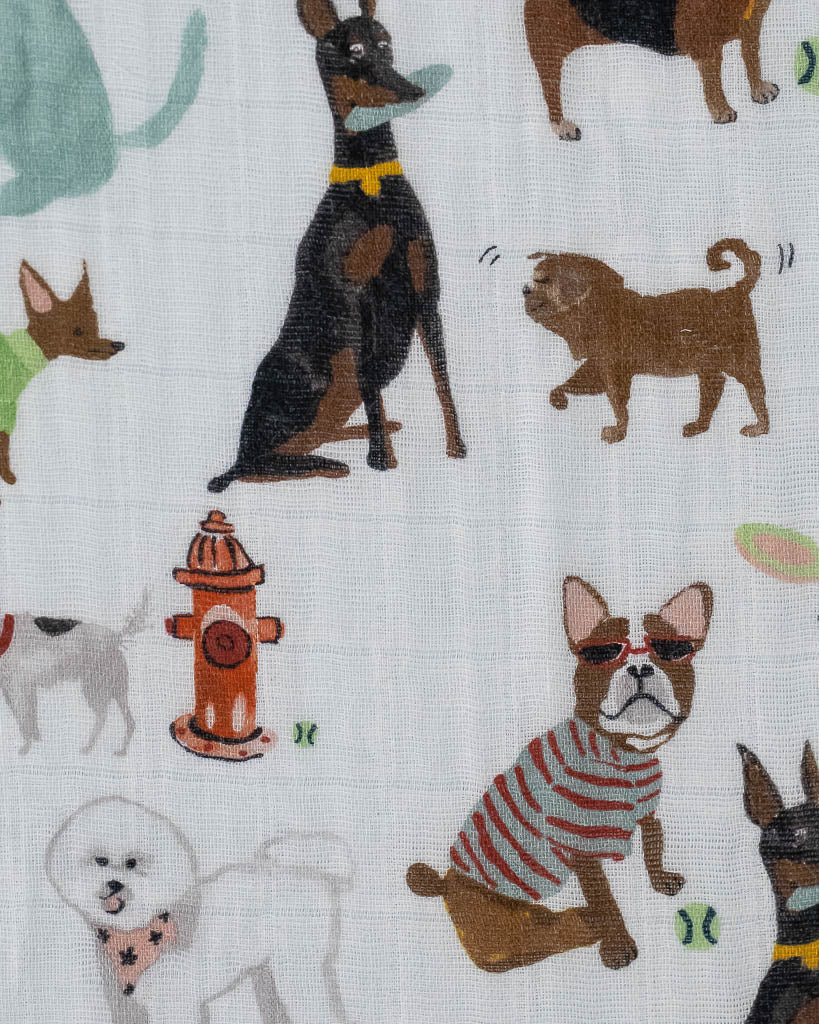 Little Unicorn Cotton Muslin Crib Sheet | Woof