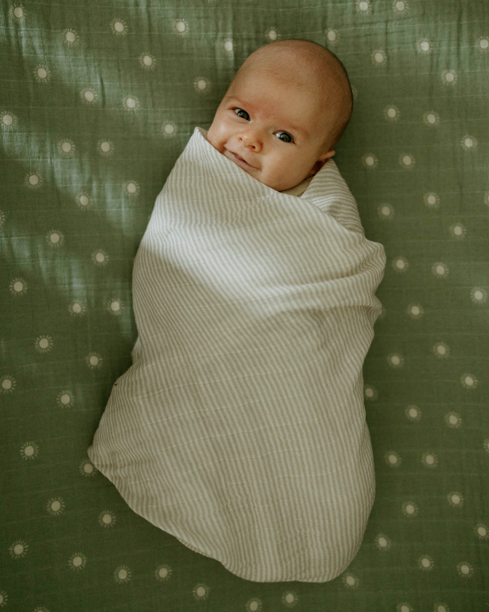 Little Unicorn Organic Cotton Muslin Crib Sheet | Sage Suns