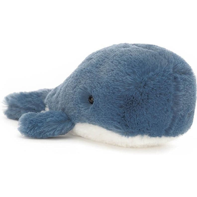 Jellycat Wavelly Whale Blue