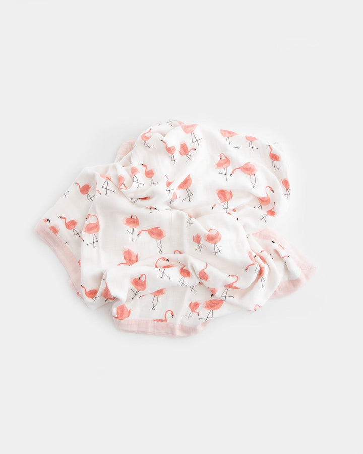 Little Unicorn Deluxe Muslin Baby Quilt | Pink Ladies