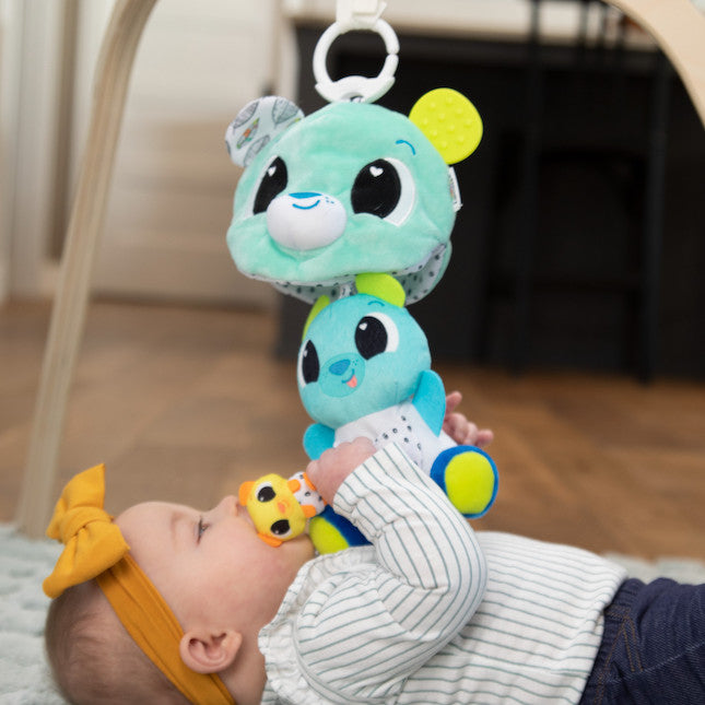 Fat Brain Toys Lamaze 3-in-1 Clip & Go Bear