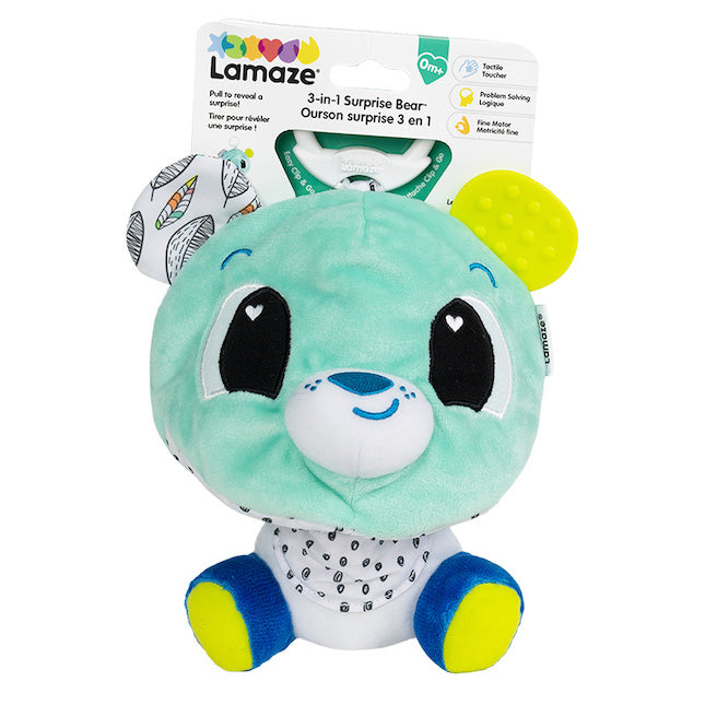 Fat Brain Toys Lamaze 3-in-1 Clip & Go Bear