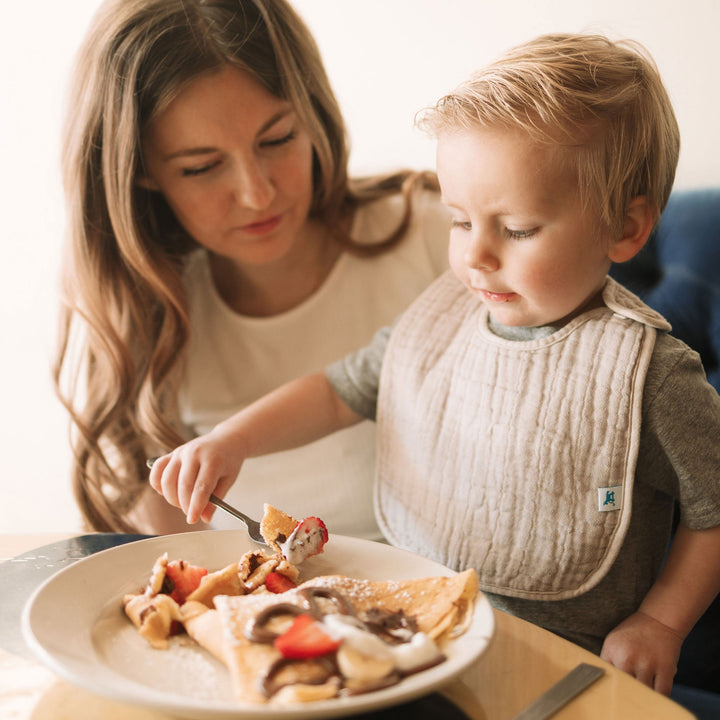 Little Unicorn Cotton Muslin Classic Bib 3 Pack | Planetary 2