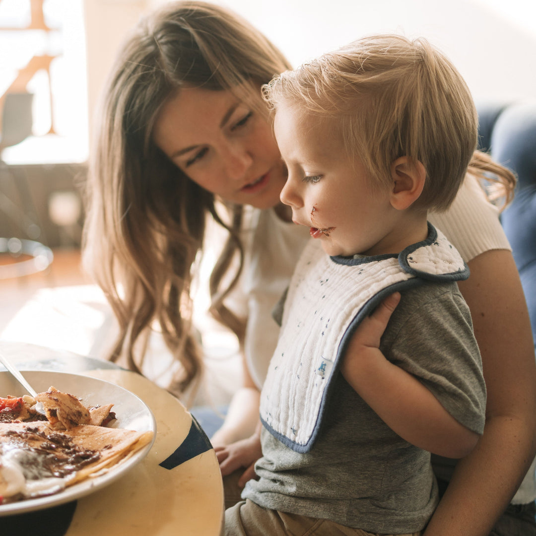 Little Unicorn Cotton Muslin Classic Bib 3 Pack | Planetary 2