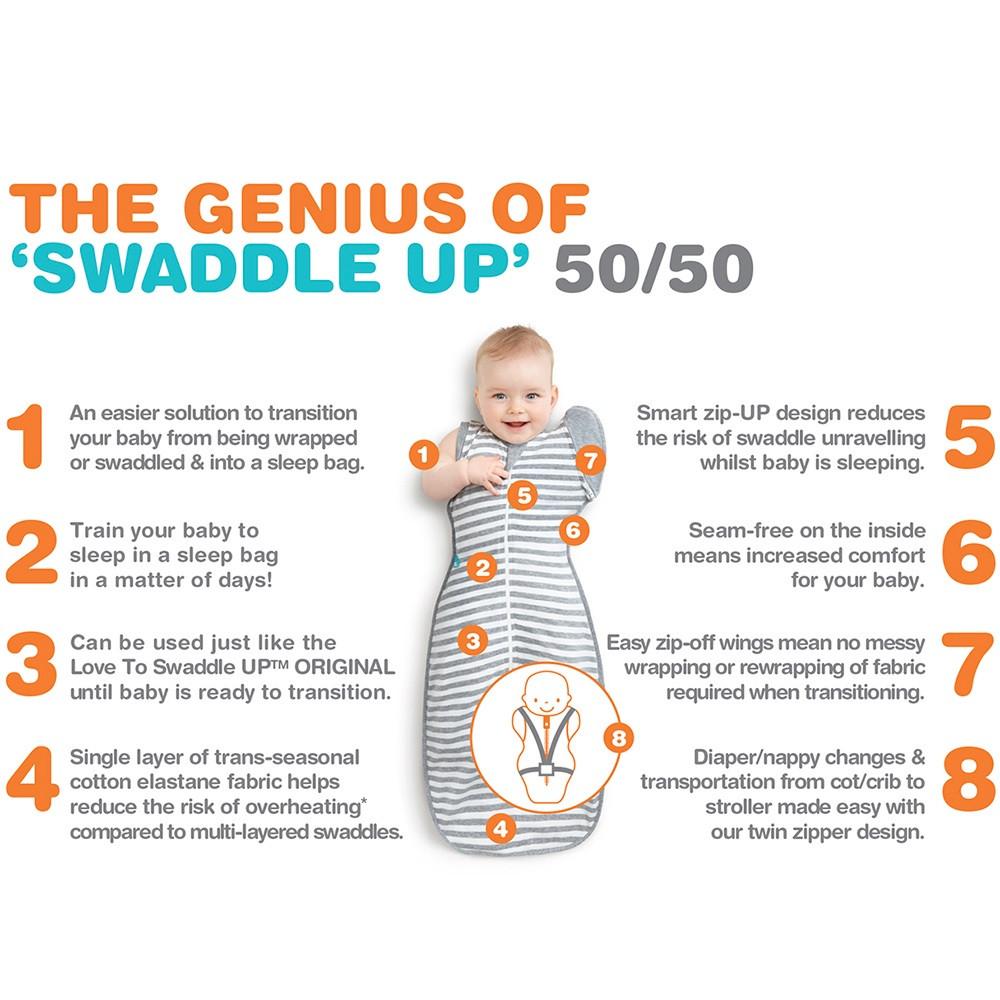 Love To Dream Swaddle Up Transitions Bag Original | Grey