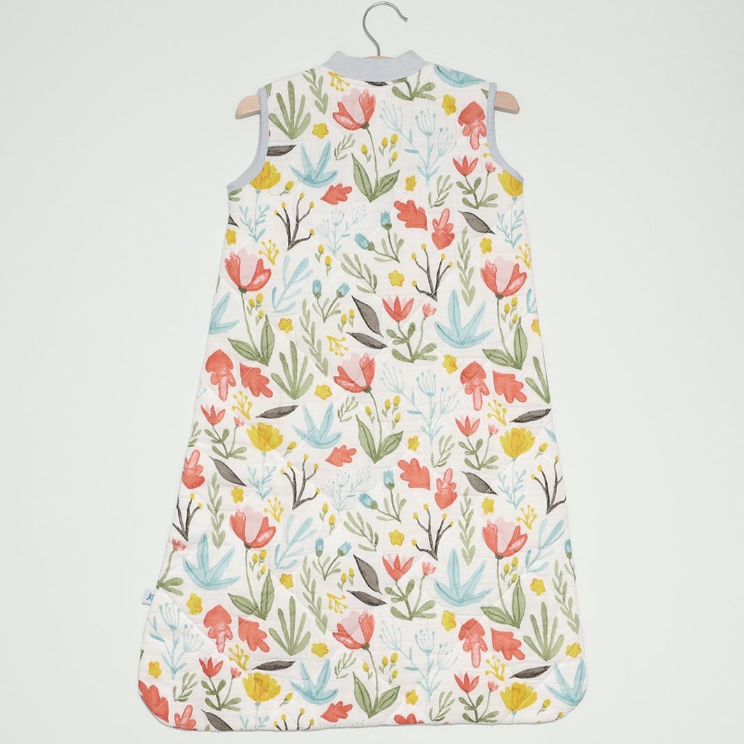 Little Unicorn Cotton Muslin Quilted Sleep Bag | Meadow