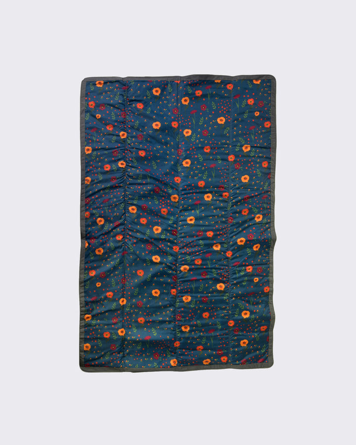 Little Unicorn Outdoor Blanket | Midnight Poppy