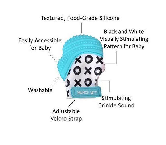 Munch Mitt Teething Mitten & Sensory Toy