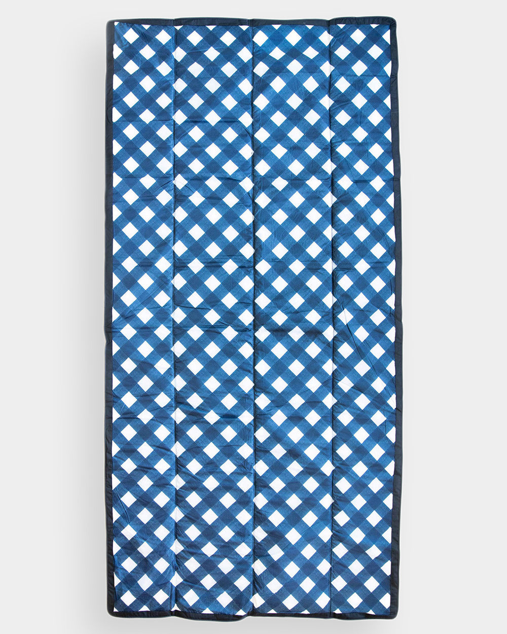 Little Unicorn Outdoor Blanket | Navy Plaid