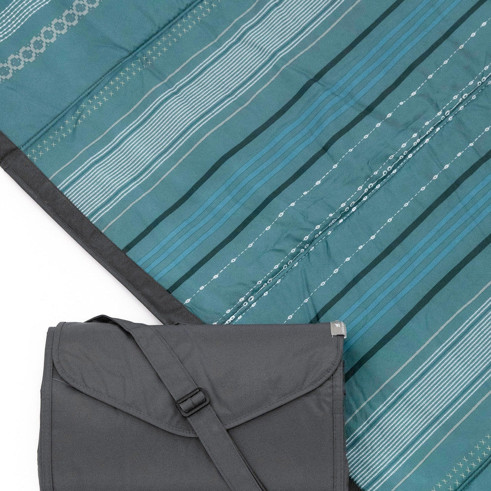 Little Unicorn Outdoor Blanket | Shoreline Stripe