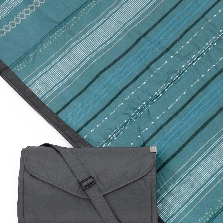 Little Unicorn Outdoor Blanket | Shoreline Stripe