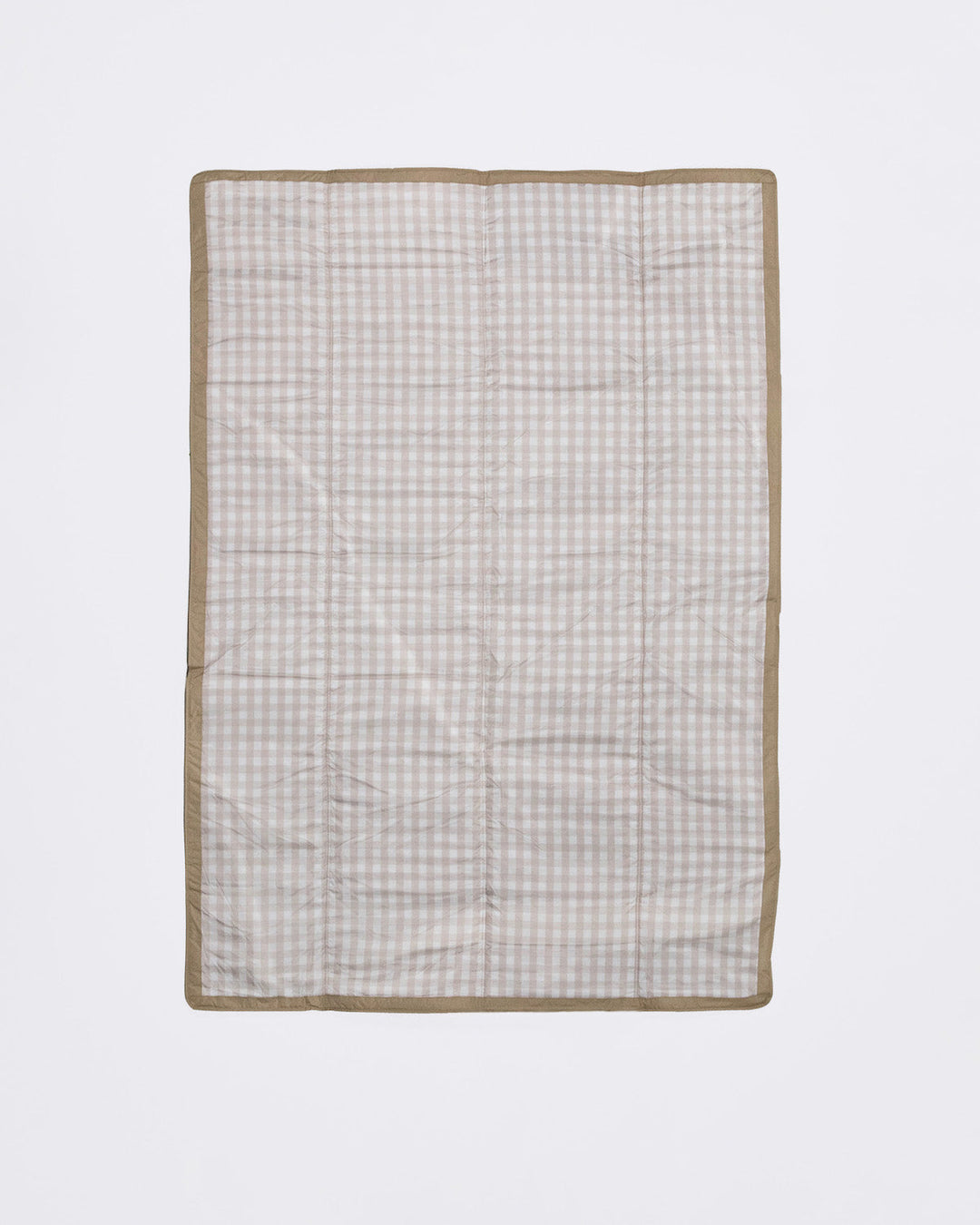 Little Unicorn Outdoor Blanket | Beige Buffalo Check