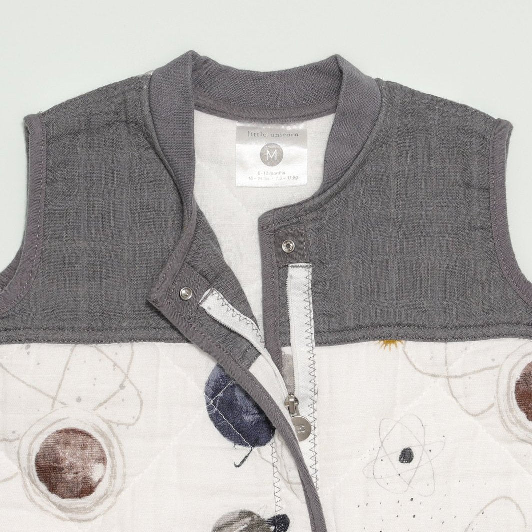 Little Unicorn Cotton Muslin Quilted Sleep Bag | Planetary