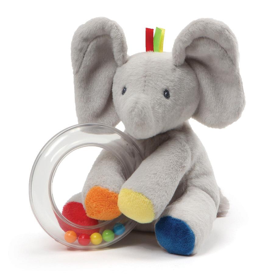 Flappy the Elephant Rattle Plush