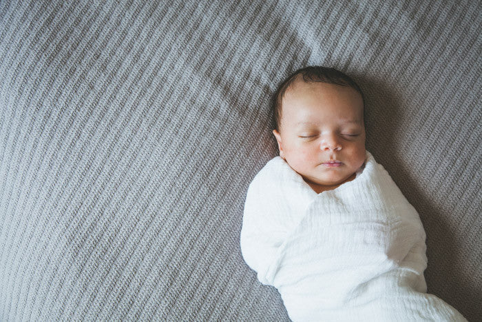 Little Unicorn Cotton Muslin Swaddle Blanket 3 Pack | White