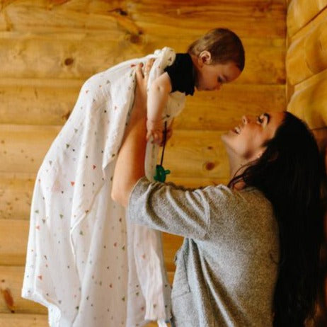 Little Unicorn Cotton Muslin Swaddle Blanket 3 Pack | Forest Friends