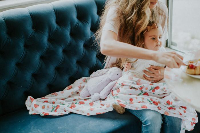 Little Unicorn Cotton Muslin Swaddle Blanket 3 Pack | Berry Lemonade