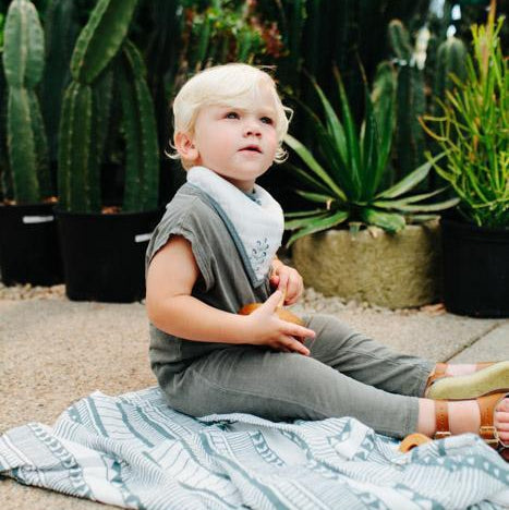 Little Unicorn Cotton Muslin Swaddle Blanket 3 Pack | Bison