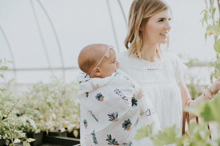 Little Unicorn Cotton Muslin Swaddle Blanket 3 Pack | Bison