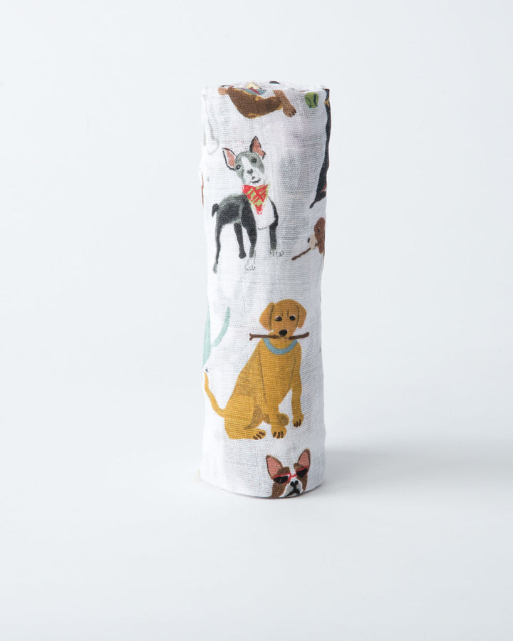 Little Unicorn Cotton Muslin Swaddle Blanket | Woof