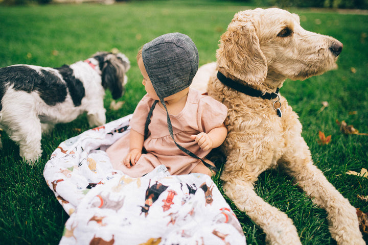 Little Unicorn Cotton Muslin Swaddle Blanket | Woof