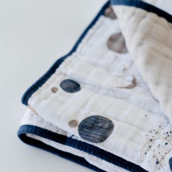 Little Unicorn Original Cotton Muslin Quilt | Planetary