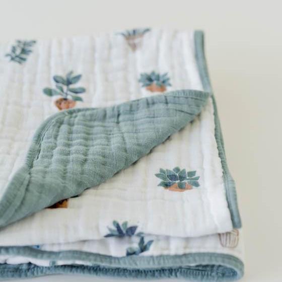 Little Unicorn Original Cotton Muslin Quilt | Prickle Pots