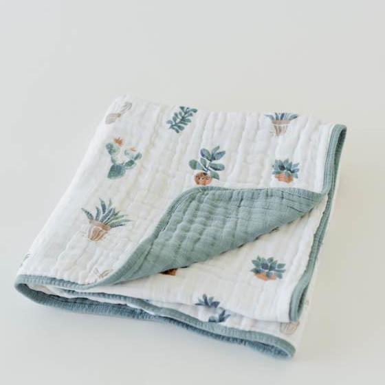 Little Unicorn Original Cotton Muslin Quilt | Prickle Pots
