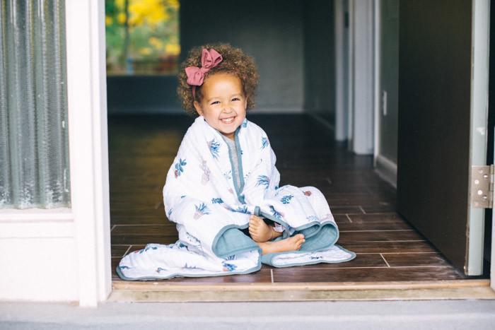 Little Unicorn Original Cotton Muslin Quilt | Prickle Pots
