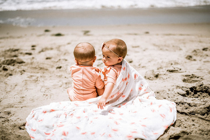 Little Unicorn Deluxe Muslin Swaddle Blanket | Pink Ladies