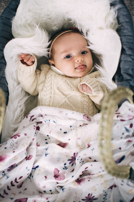 Little Unicorn Deluxe Muslin Swaddle Blanket | Fairy Garden