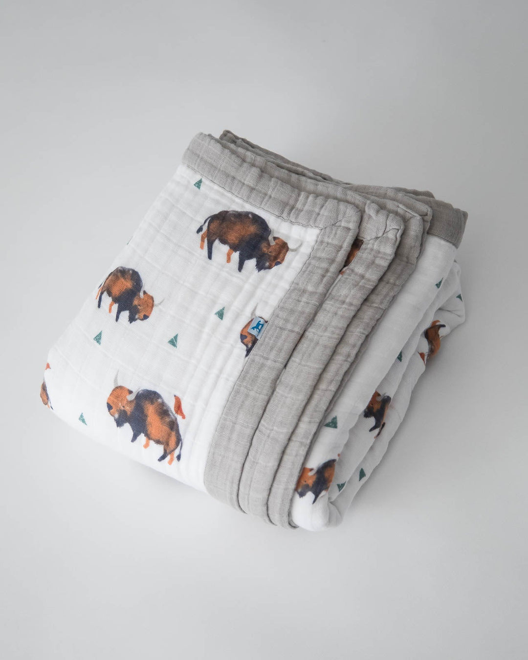 Little Unicorn Cotton Muslin Quilted Throw | Bison