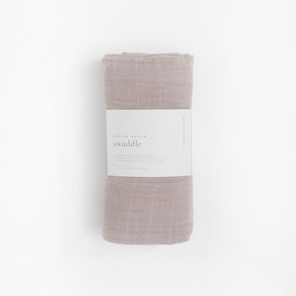 Little Unicorn Cotton Muslin Swaddle Blanket | Porpoise