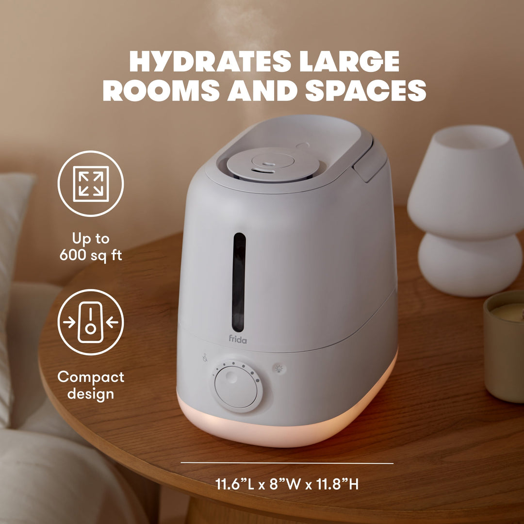 Fida Humidifier Frida 3-in-1 Humidifier XL + Diffuser + Nightlight – Shower Me With Love