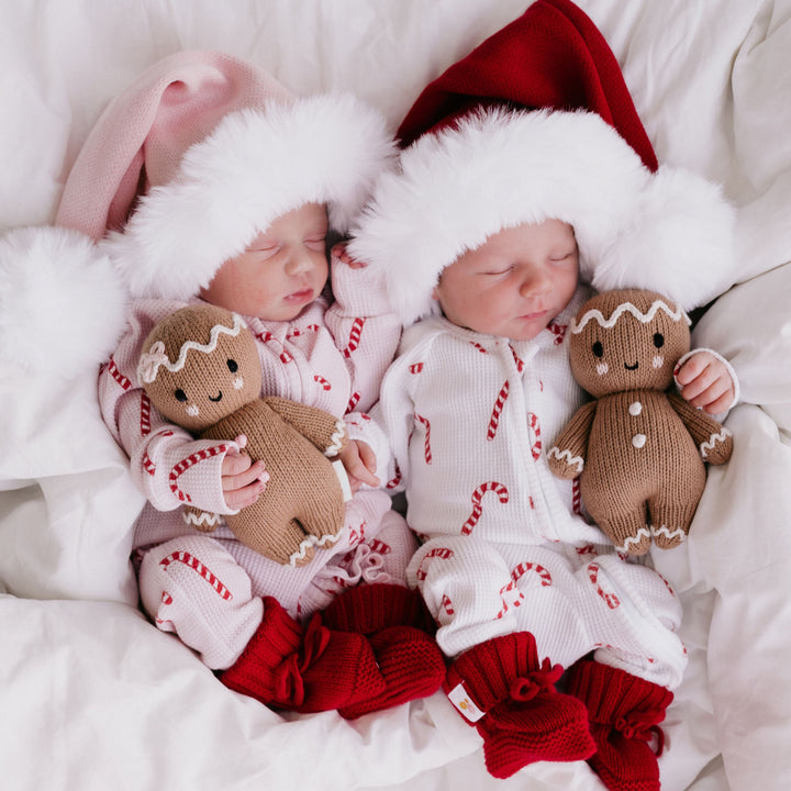 Cuddle + Kind Santa Hat | Baby Pink