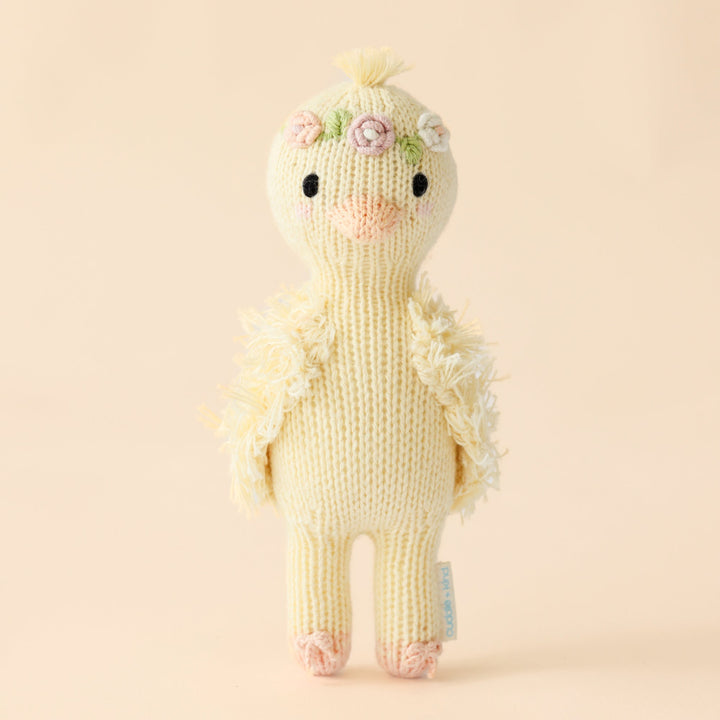 Cuddle + Kind Tiny Flora The Duckling (Mauve)