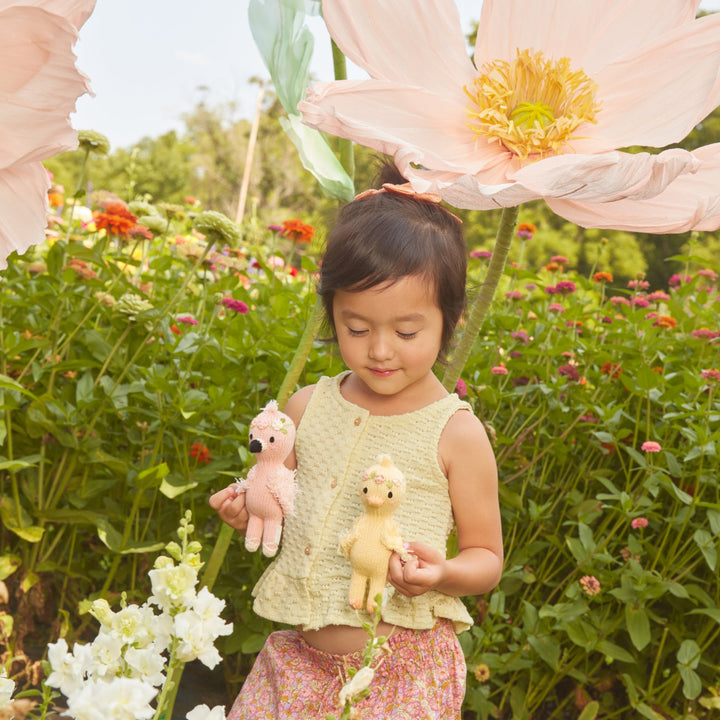Cuddle + Kind Tiny Flora The Duckling (Mauve)