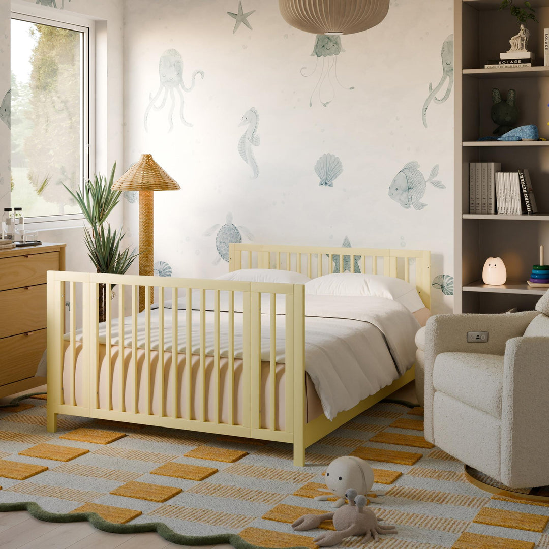 Babyletto Rolli 9-in-1 Convertible All-Stages Crib with Bassinet &amp; Toddler Bed Conversion Kits