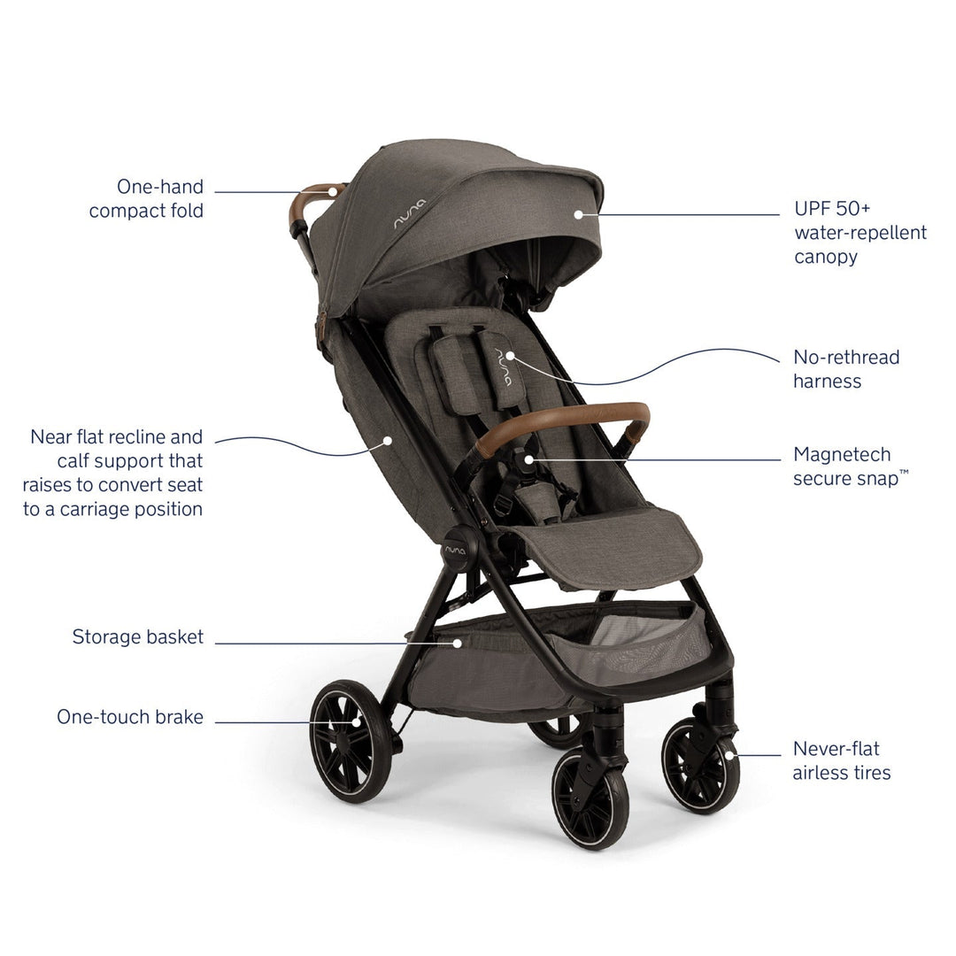 Nuna TRVL LX Stroller + Carry Bag – Shower Me With Love